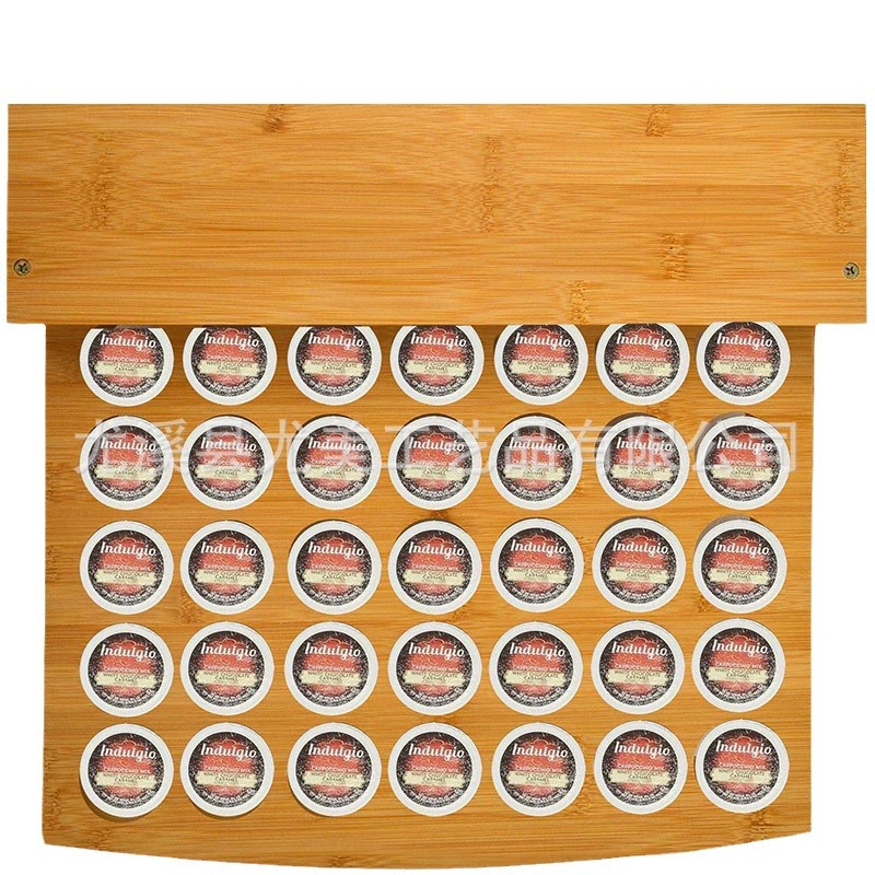 Cápsula de café estante de exhibición Barra de agua ins estilo Mesa bolsa de té caja de almacenamiento máquina de café base de cajón de almacenamiento en rack