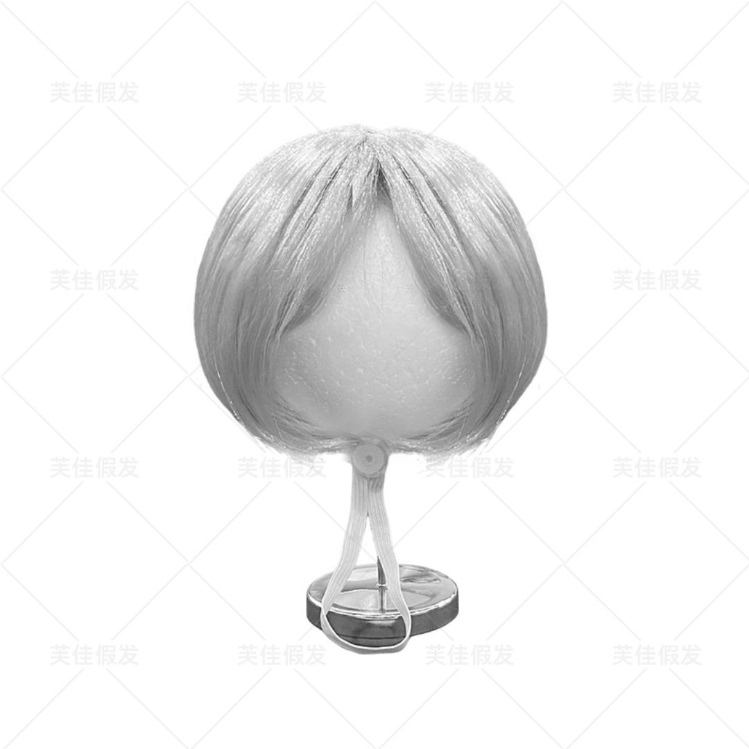 Peluca para mascotas Peluca de perro suministros transfronterizos para mascotas de Halloween joyería para mascotas Pelo Rizado pelo recto Peluca de gato