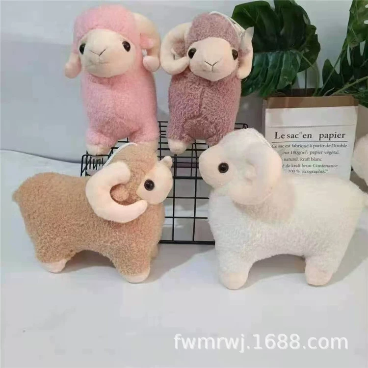 Плюшевая милая игрушка, альпака, тряпичная кукла, овца