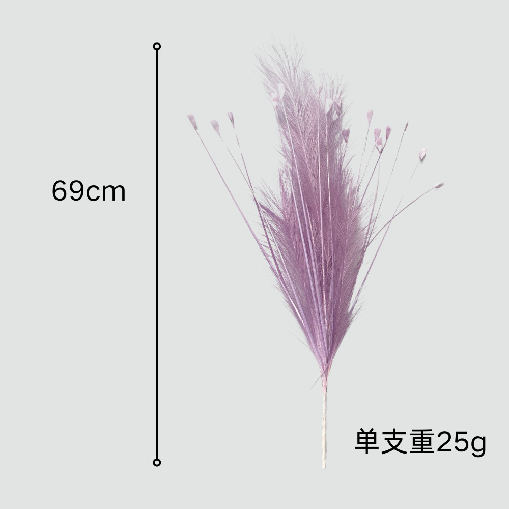 Flores imitación de malaconia caña jardín eterno paisajismo decoración casera decoración de bodas fuegos artificiales caña