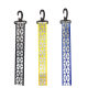 Backpack schoolbag adult children dog protective reflective keychain reflective pendant colorful ribbon reflective decorative jewelry