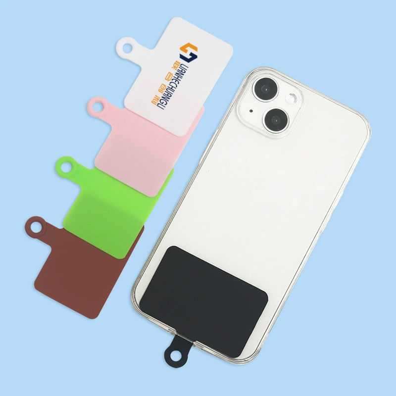 Силиконовый зажим для мобильного телефона шнур для крепления цветной прокладки экологически чистый и универсальный мобильный телефон карты против потери спины