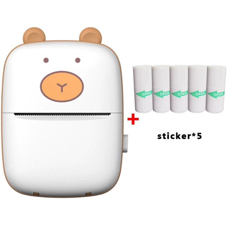 (Cross-border trading), pocket small printer, bluetooth, Birthday gift