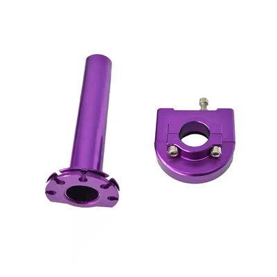 Throttle Handle Yamaha Large Twist: Motorcycle Handle Cover - increase-throttle-purple