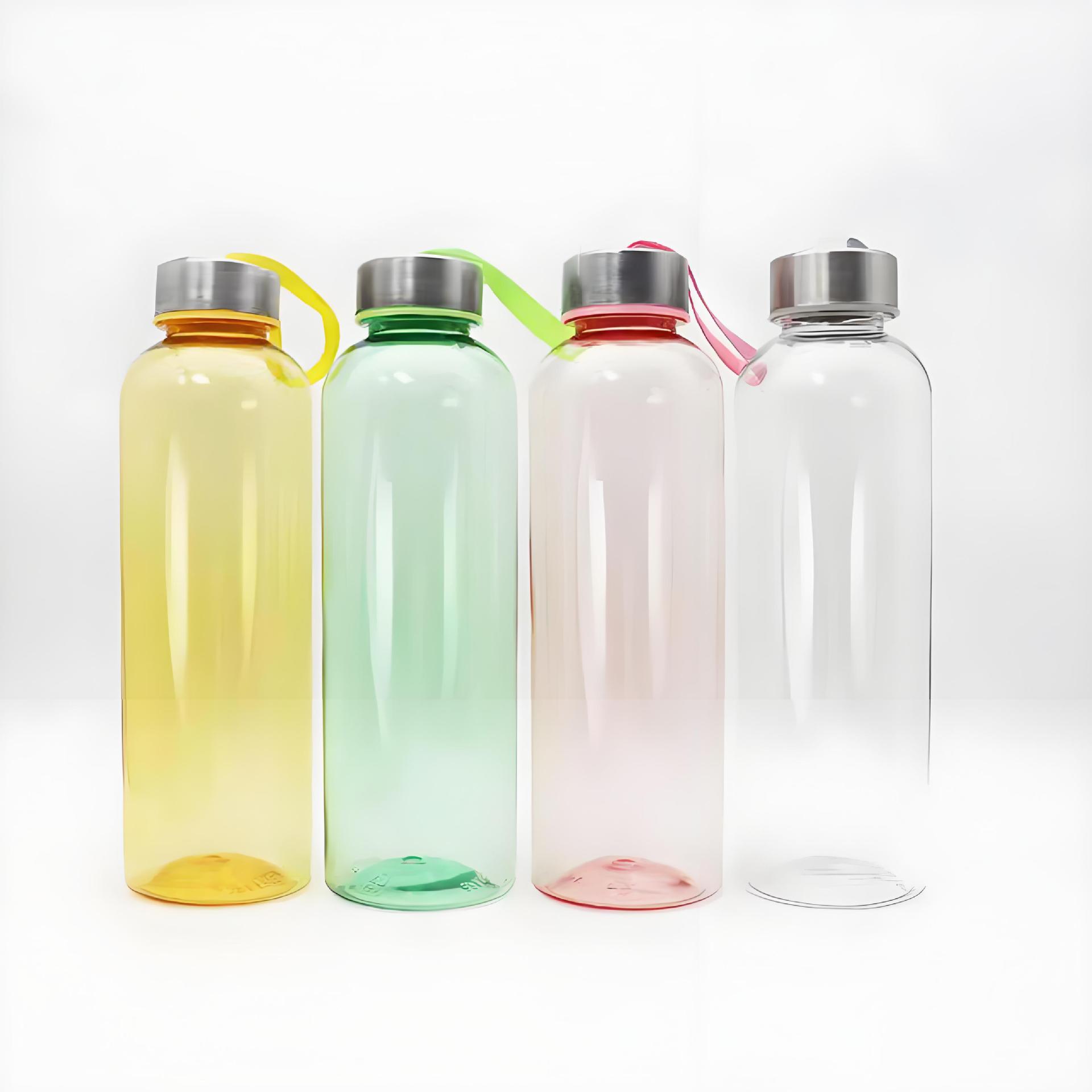 户外运动水壶旅行杯子促销广告杯学生便携太空杯带挂绳批发