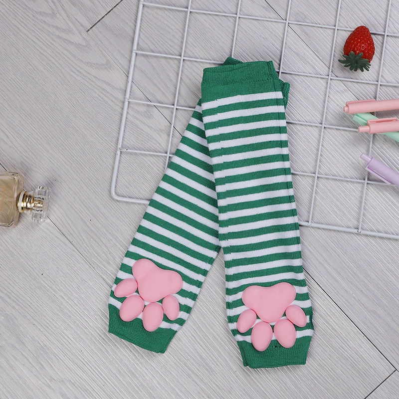 Гольфы (3D) из велюра, противоскользящие надколеночные, косплей-лолита, универсальный размер