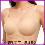 亚马逊爆款Xcutting跨境欧美外贸女式大码薄杯无钢圈文胸舒适内衣