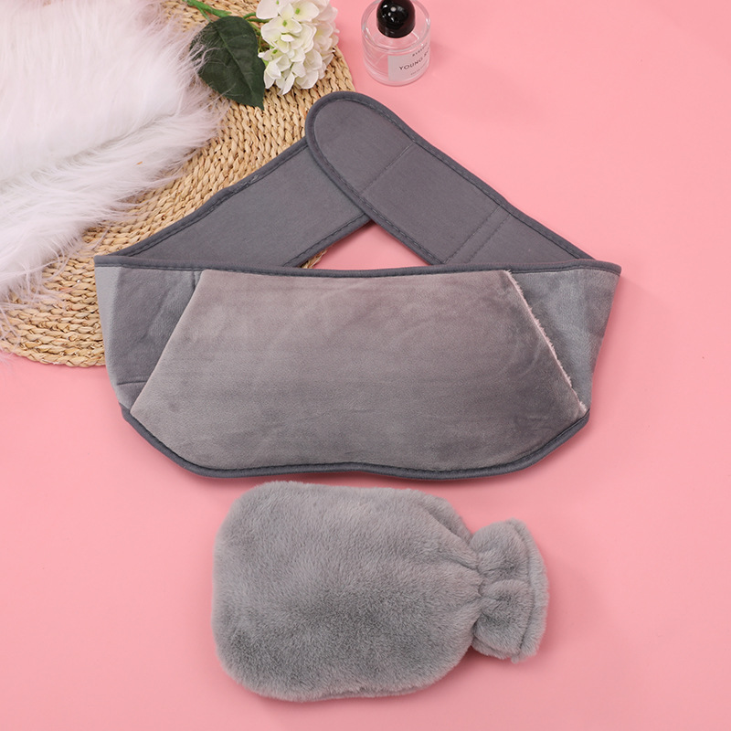 Waist support three-piece set, water-filled hot water bottle, waist warmer