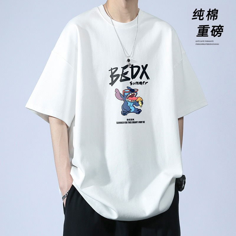 Youth Summer Clothing Pure Cotton Short-Sleeved T-Shirt for Boys and Girls Summer 2026 New Style Handsome Men's Clothing for Junior High School and High School Students Youth Summer Clothing Pure Cotton Short-Sleeved T-Shirt for Boys and Girls Summer 2026 New Style Handsome Men's Clothing for Junior High School and High School Students