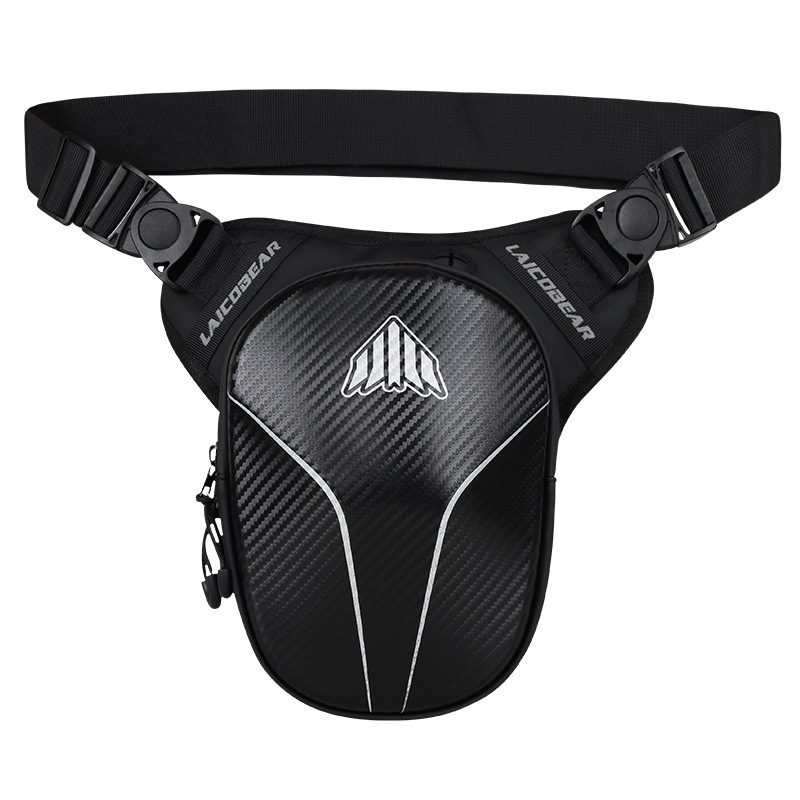 Cycling Leg Bag Motorcycle Equipment Men's Motorcycle Waterproof Reflective Rider Bag Women's Outdoor Sports Motorcycle Crossbody Waist Bag