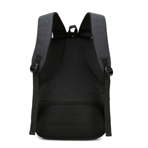 Factory Wholesale Business Printing Reflective Zipper Backpack for Men and Women Large Capacity USB Multi-functional Gift Bag