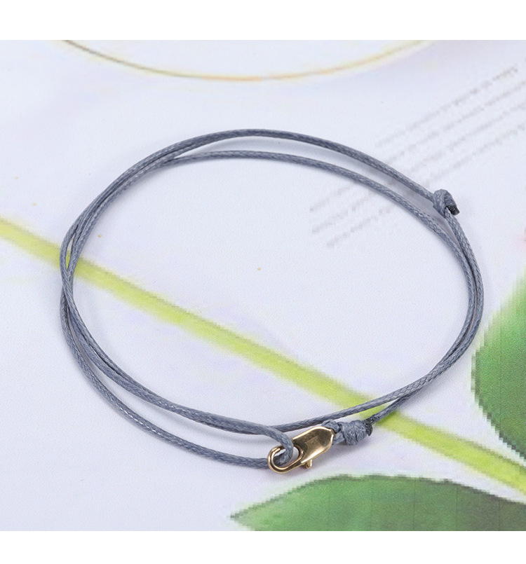 Simple Style Geometric Copper Knitting Unisex Bracelets 1 Piece