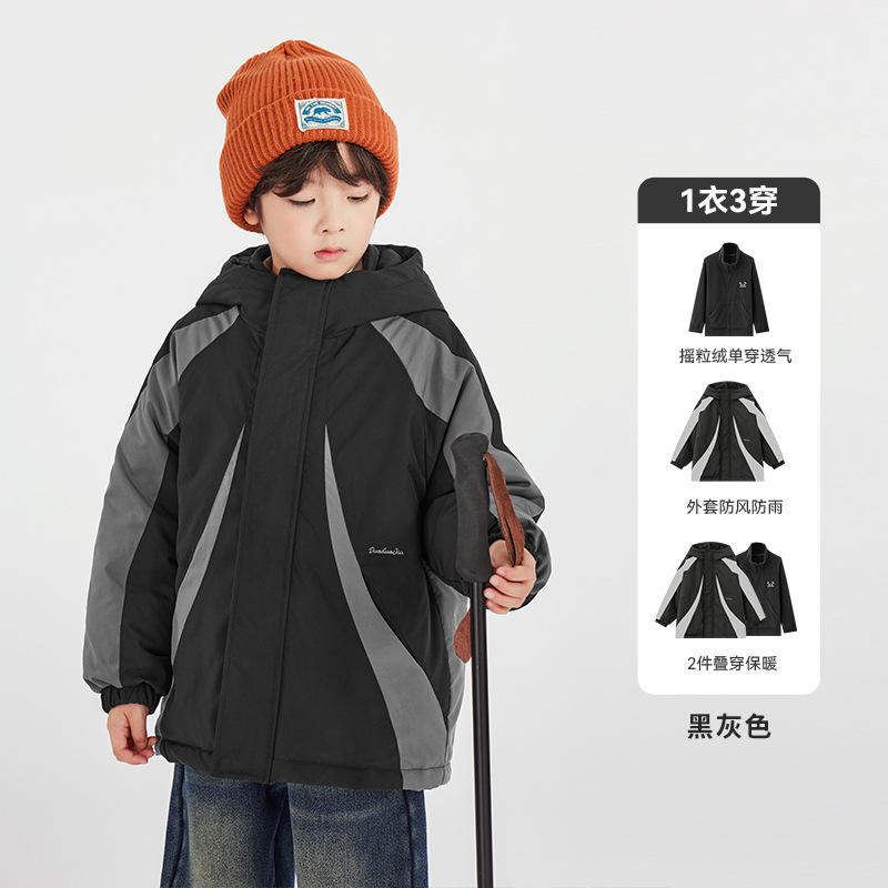 Muchos niños de algodón cortado abrigo colección impermeable otoño y invierno ropa de algodón de invierno para niños mayores