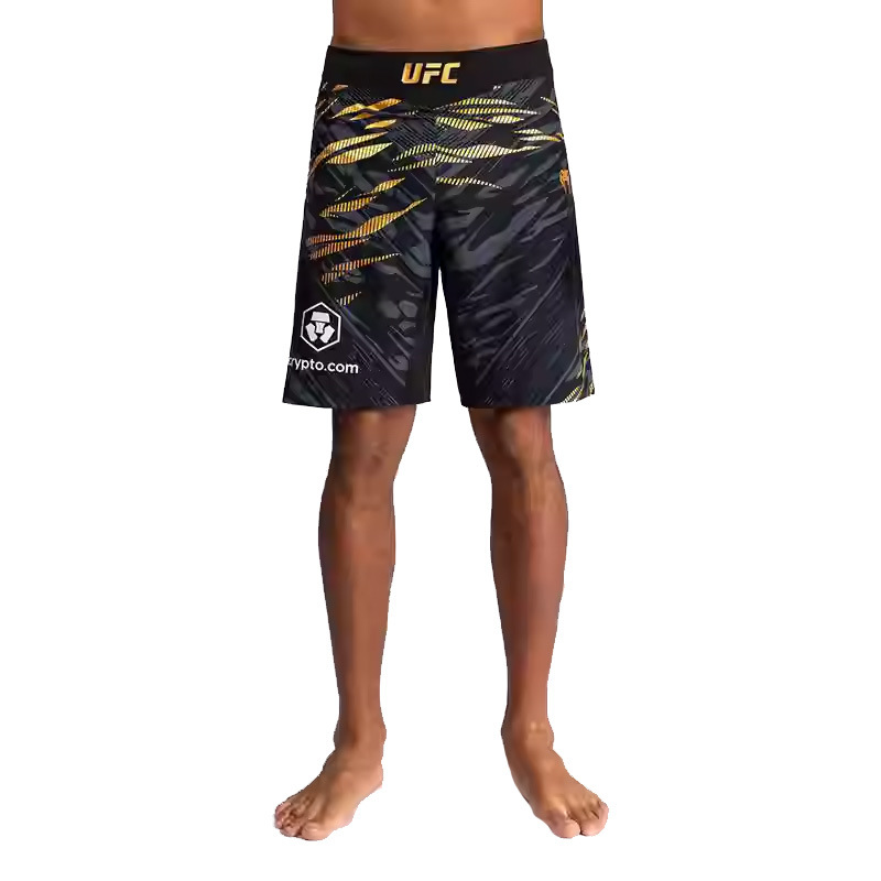 Cross-Border Popular Men's Quick-Drying Shorts Ufc Fitness Sports Breathable Sweat-Absorbent Wrestling Boxing Sportswear