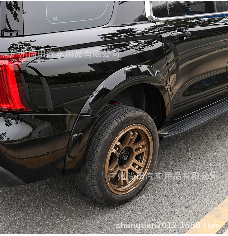 23 New Haval H5 Black Wide Body Wheel Arch Mud Flaps Haval Exterior Body Decoration Parts Modification Accessories Supplies