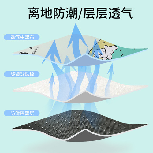 Pet Four Seasons Dog Mat Oxford Cloth Fabric Mat Cooling Breathable Cat Nest Pet Ice Mat Wholesale