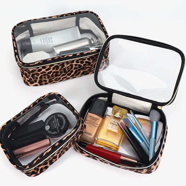 Spot al por mayor nueva bolsa cosmética, cepillo cosmético, bolsa de almacenamiento de viaje portátil de gran capacidad, inspección de viaje en el aeropuerto