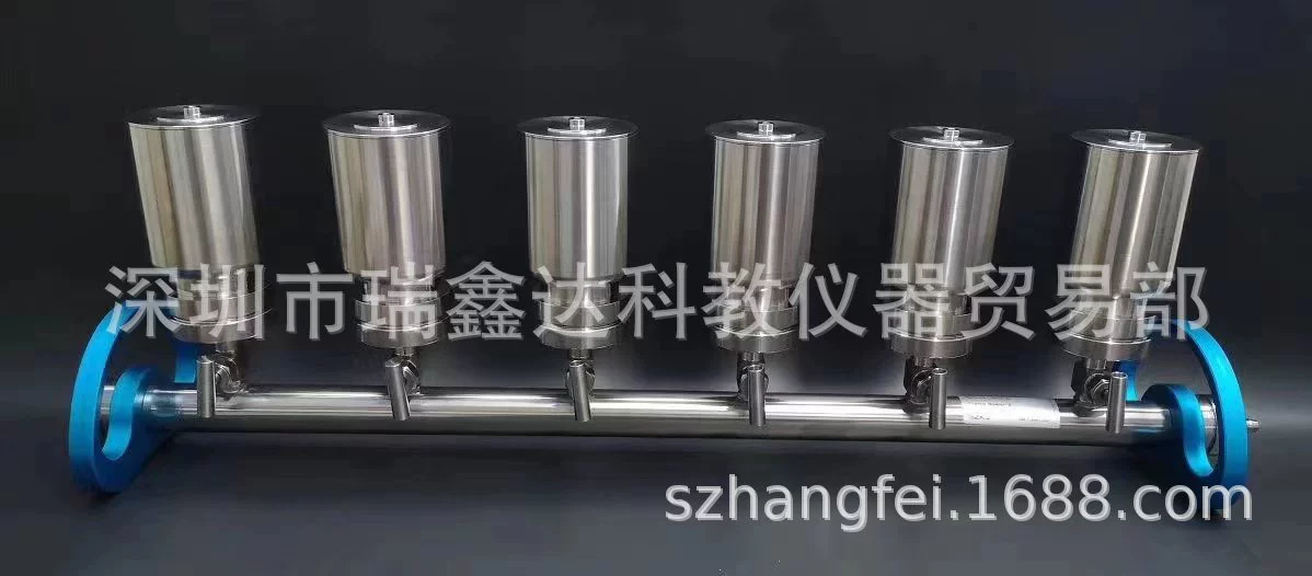 Шестизвенный фильтр из нержавеющей стали 316, фильтр с одним тройным фильтром, устройство для обнаружения микробиологических ограничений, мембранная фильтрация