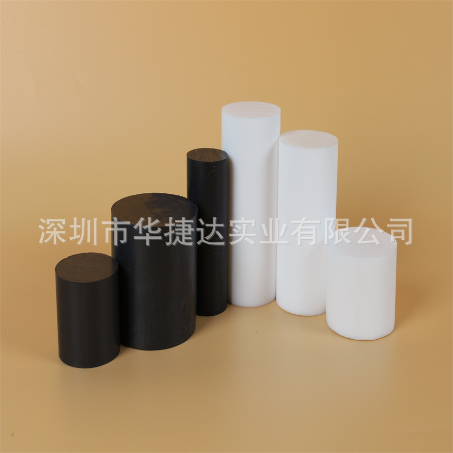 聚四氟乙烯棒 特氟龙改性防静电黑色高密度四氟棒 铁氟龙棒加工