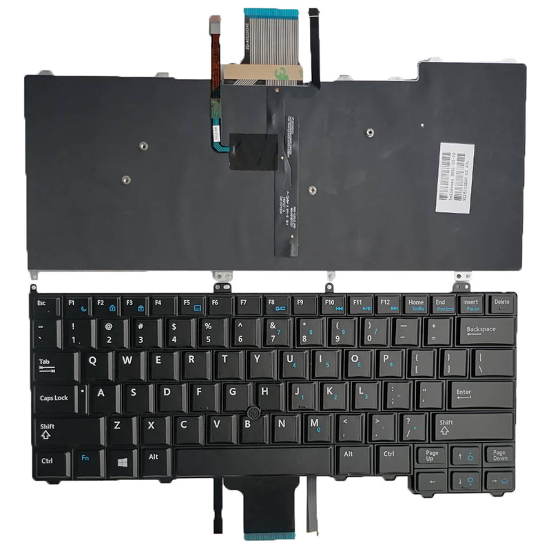 Us Keyboard Suitable for Dell Latitude 12 7000 E7440 E7420 E724 Laptop Keyboard
