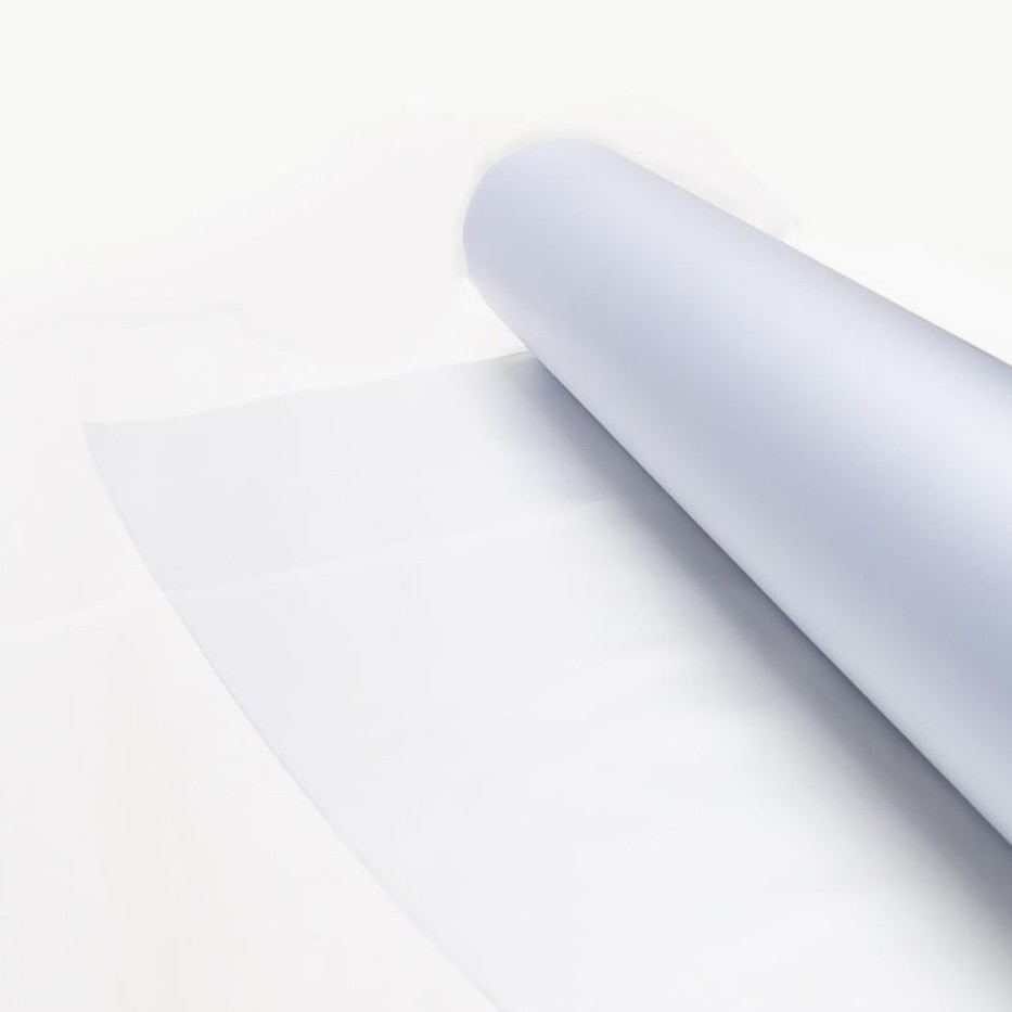 Japón importó sustrato de reducción de mucosa UV bajo espesor de precipitación estable 0,08mm rendimiento estable película de base azul estable