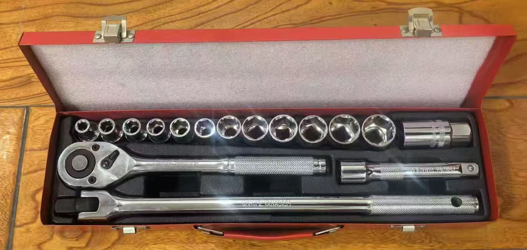 16 piezas F-pole espejo caja de hierro galvanizado