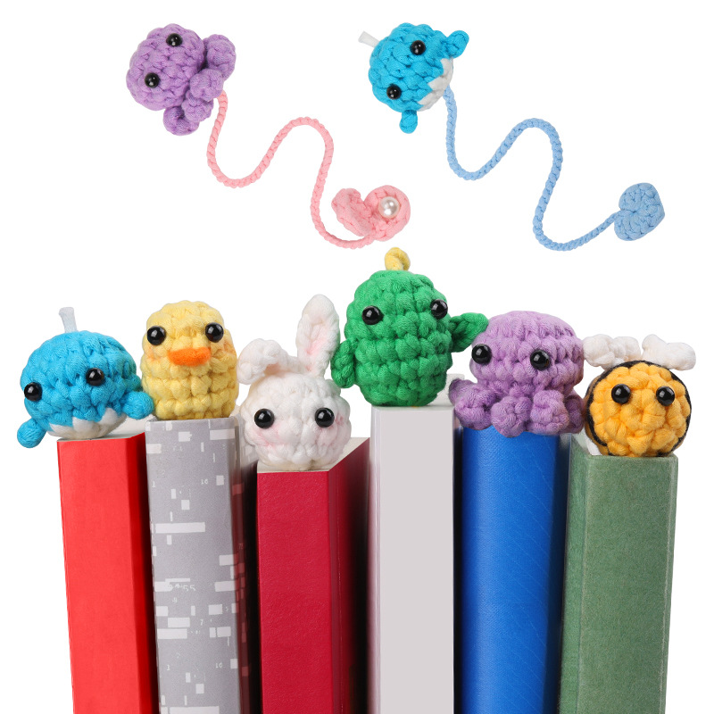 Bookmark crochet (pack of 6)