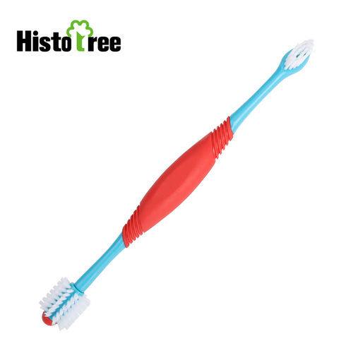 Pet Toothbrush Double-Headed Dog Oral Cleaning Dog Toothbrush 360 Cat Care Cat Toothbrush Pet Supplies Wholesale