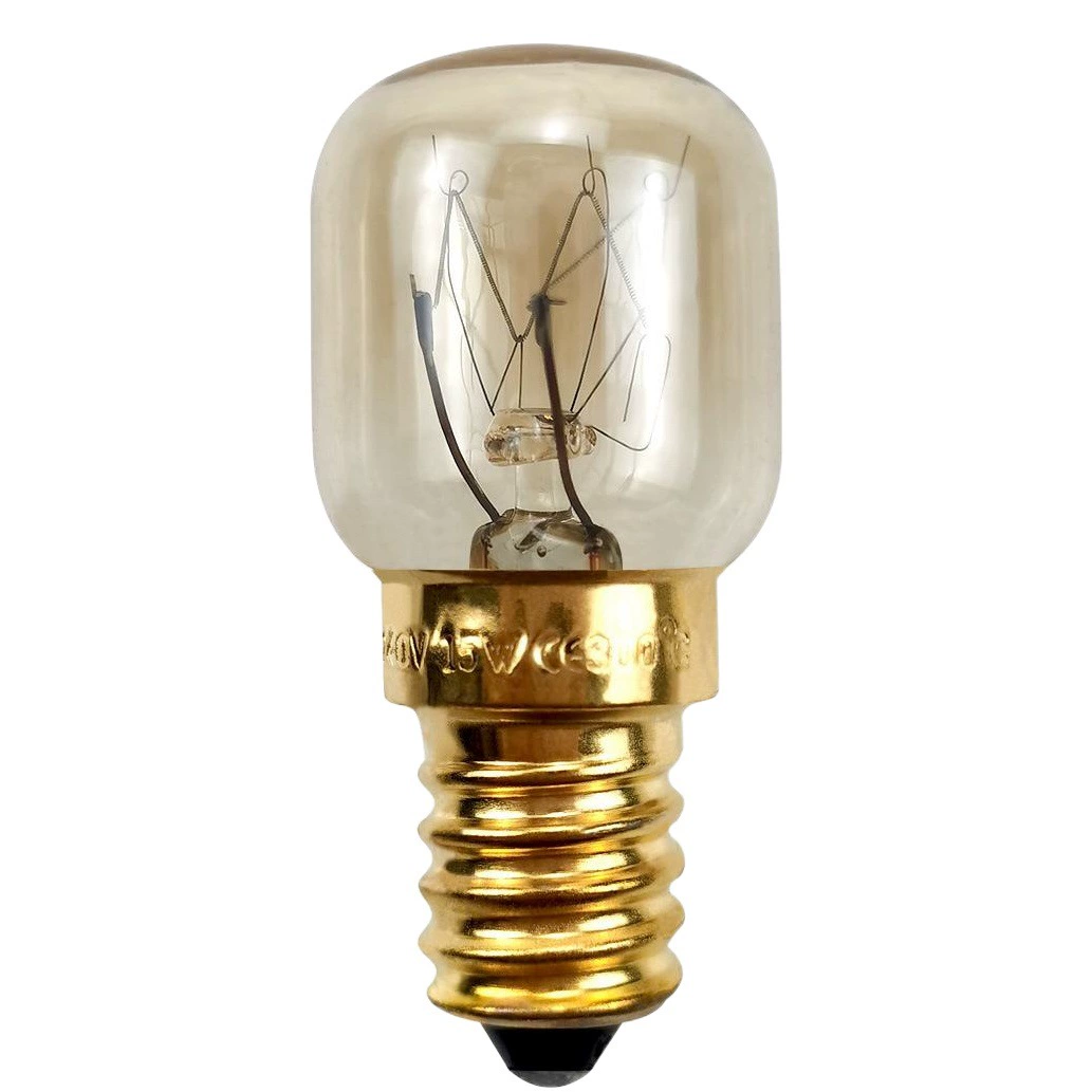 Трансграничная маленькая лампочка лампа для духовки 15 Вт 25 Вт лампа для микроволновой печи высокая температура E14 лампа с кристаллами Гималайской Соли