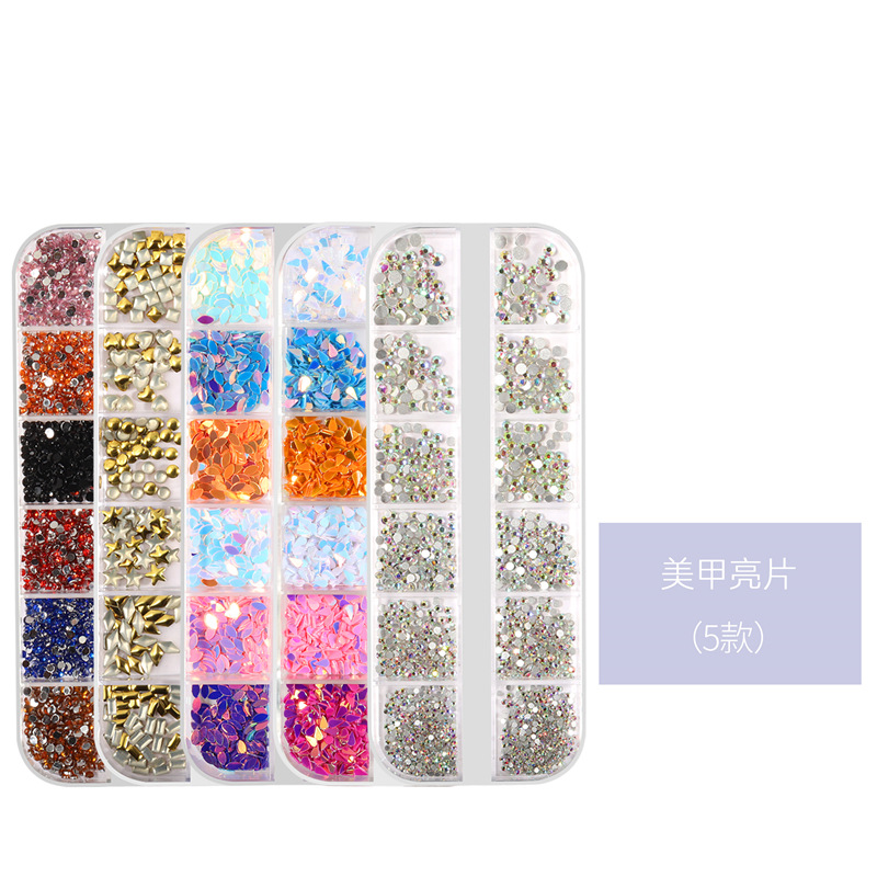 Amazon Venta caliente herramientas de uñas traje de uñas accesorios de papel de estaño pintura pluma punto taladro pluma pinzas herramientas