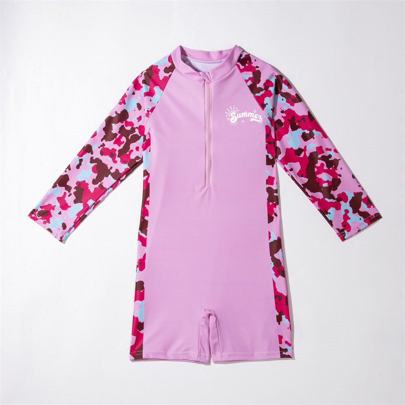 Trajes de baño de manga larga para niños, niños pequeños y medianos, pantalones cortos para niños, trajes de baño, trajes de surf, bebés, niños