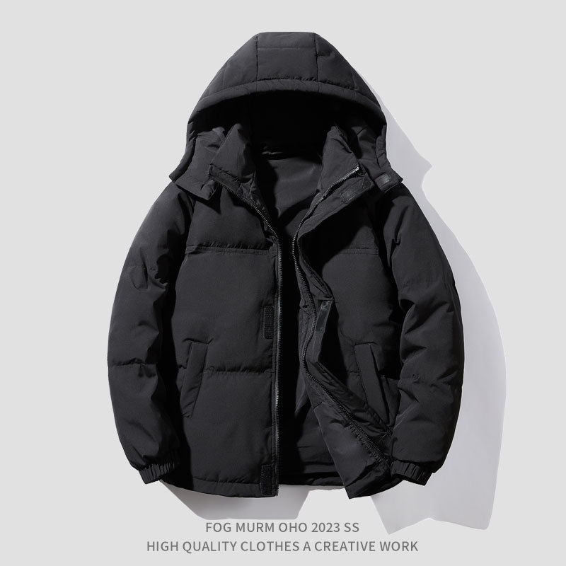 2025 chaqueta de invierno de hombre chaqueta corta de moda coreana de invierno de invierno ropa de moda suelta