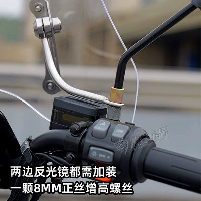 Motorcycle front windshield | Racing Pigeon Black Warrior Electric