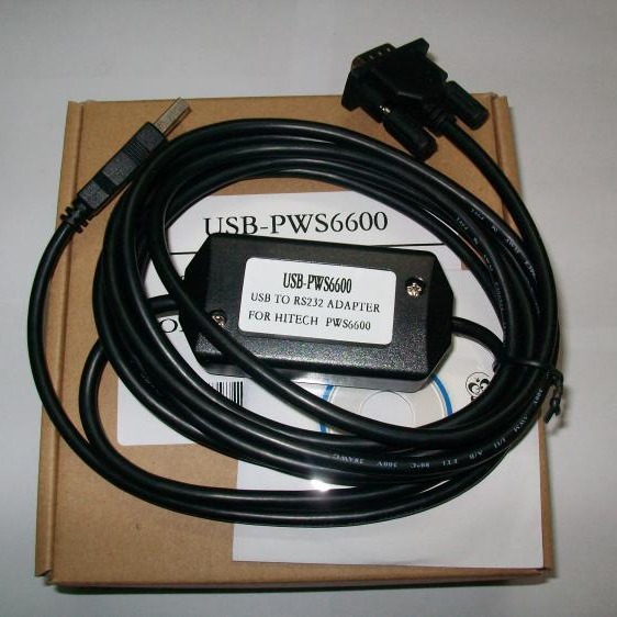 海泰克hitech触摸屏编程usb-pws6600/5610/6a00下载数据通讯线