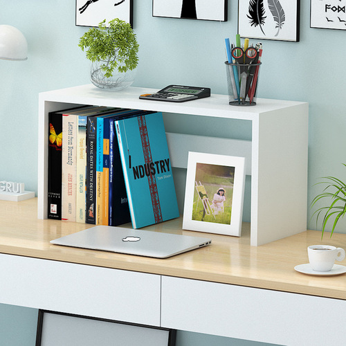 Desktop bookshelf storage rack multi-layer student tiered simple office desk desk small storage shelf book cabinet book stand