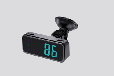 New 2025 V12 Colorful Car Vehicle HUD - v12-with-suction-cup-bracket-overseas-version