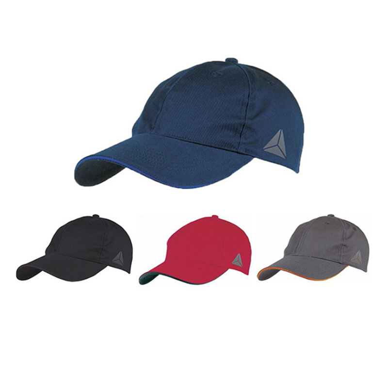 代尔塔 405100 马克2系列棒球帽 涤棉加厚透气舒适轻便劳保工作帽