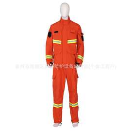 15款森林防火服芳纶款森警服灭火隔热阻燃森警服应急救援迷彩