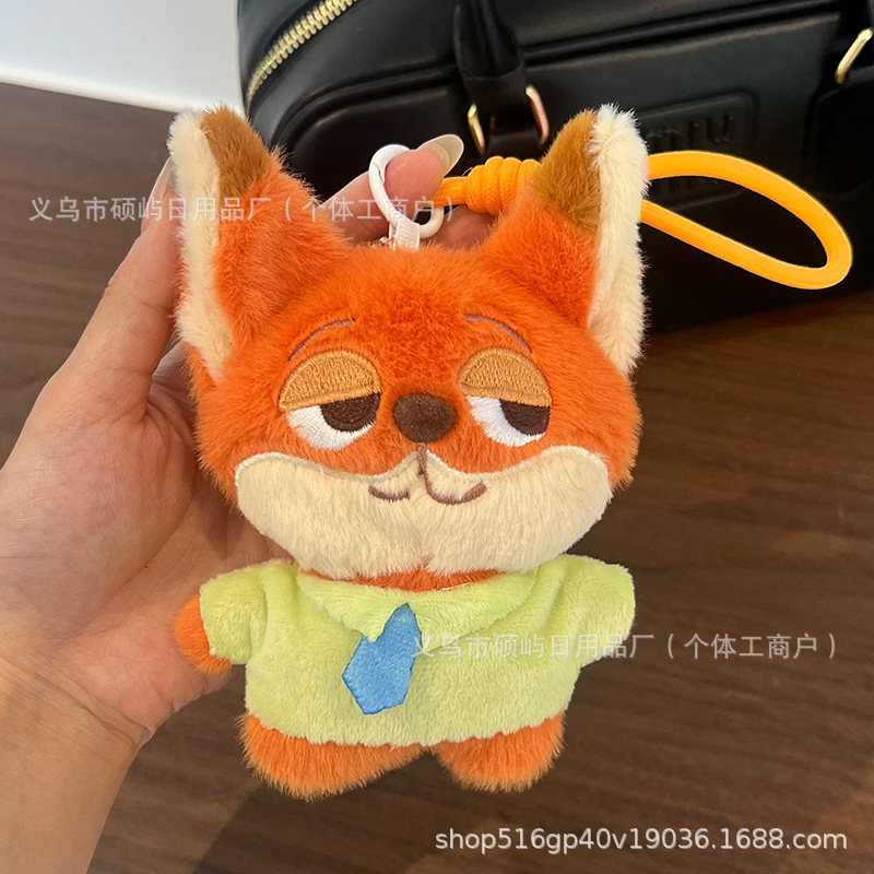 疯狂动物城DIY周边娃娃朱迪尼克毛绒儿童公仔礼物玩具玩偶批发萌|undefined