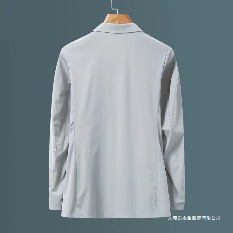 Ice Silk Summer New Style Sun Protection Suit for Men, Quick-Drying, Breathable, Thin Casual Suit, Summer Jacket, Fashionable and Trendy