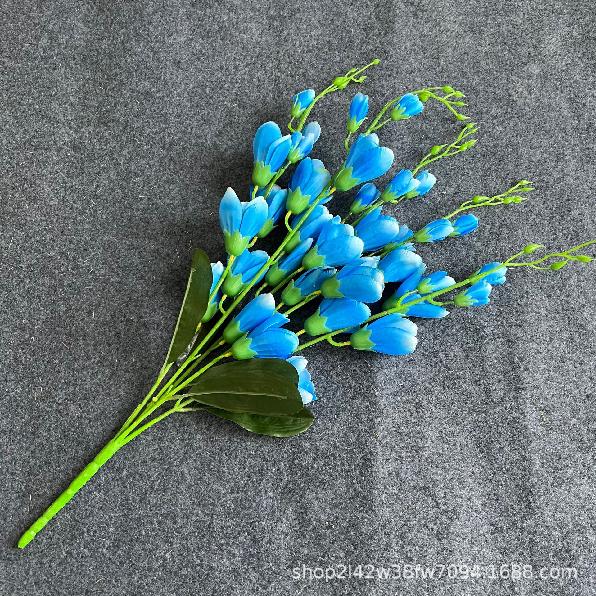 Nuevo ramo de magnolia de cinco ramas de estilo europeo, flores artificiales de seda para salones de boda y decoración del hogar, flores artificiales, flores falsas, hortensias