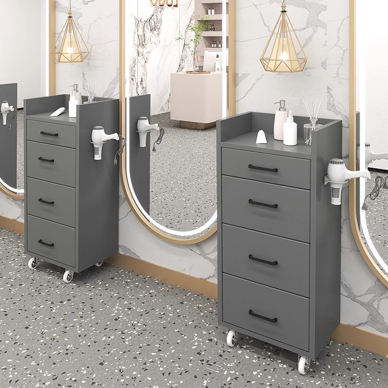 Gabinete de herramientas de peluquería de alta calidad Gabinete de herramientas de peluquería tablero de herramientas de almacenamiento de banda de armario