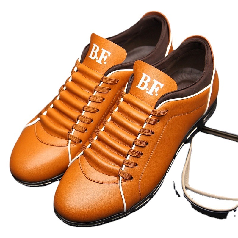 Moda para hombre estilo coreano estilo deportivo británico casual Comercio exterior transfronterizo zapatos de hombre talla grande Four Seasons zapatos de hombre entrega de una sola pieza