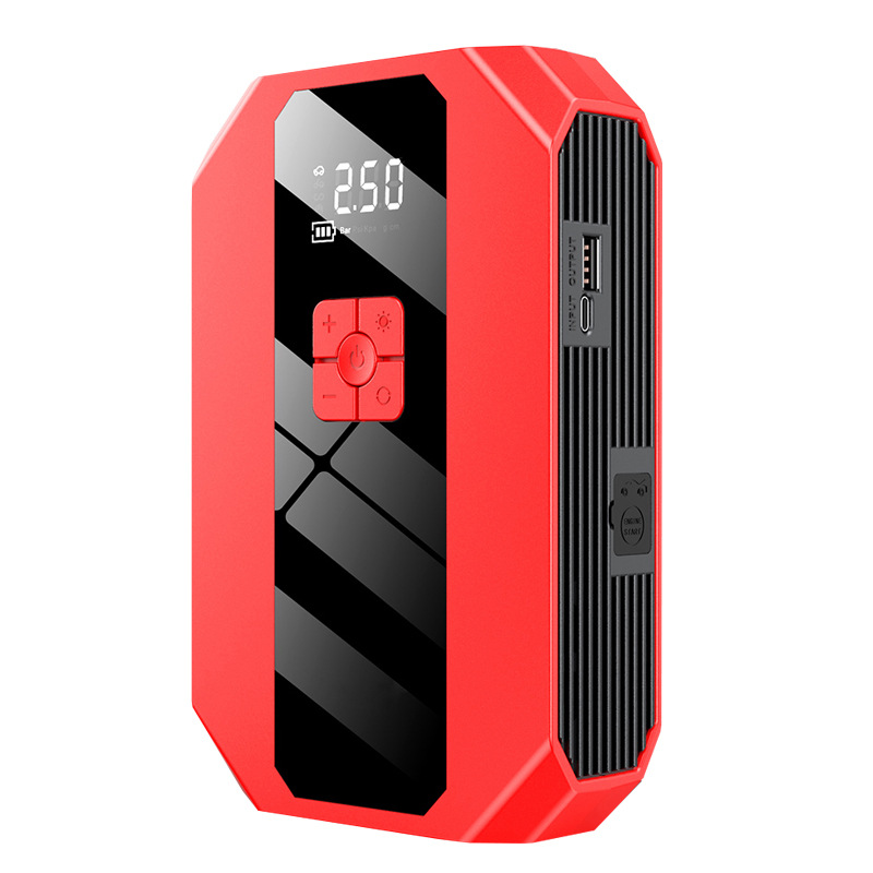 Capacious power supply charging, lighter, air pump, 12v
