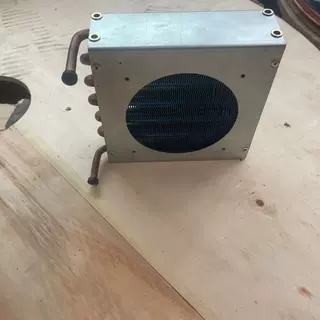 冰箱冷凝器散热器 小型风冷水冷通用铜管翅片式冰柜 散热片