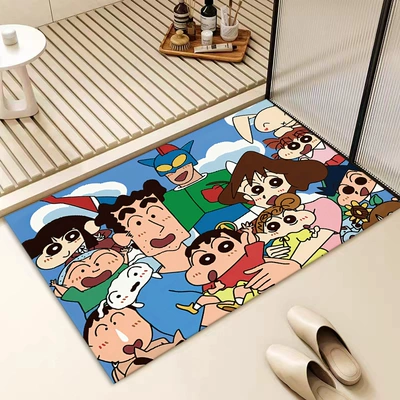 Door Easy-care Foot Mat, Avtomobil döşəmə paspasları - xiaoxin-family-4060cm-diatom-mud-25mm