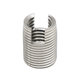 302 Stainless Steel Groove Self-Tapping Sleeve Self-Tapping Screw Sleeve Protective Sleeve Threaded Sleeve Bushing Slotted Steel Wire Thread