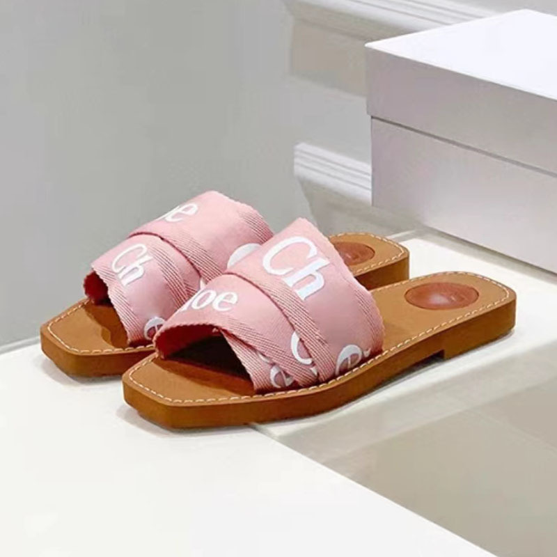 Chlo * 2023 New Style Outwear Fashionable Roman Beach Woven Sandals Slippers Flat Cross Casual Slippers Chlo * 2023 New Style Outwear Fashionable Roman Beach Woven Sandals Slippers Flat Cross Casual Slippers