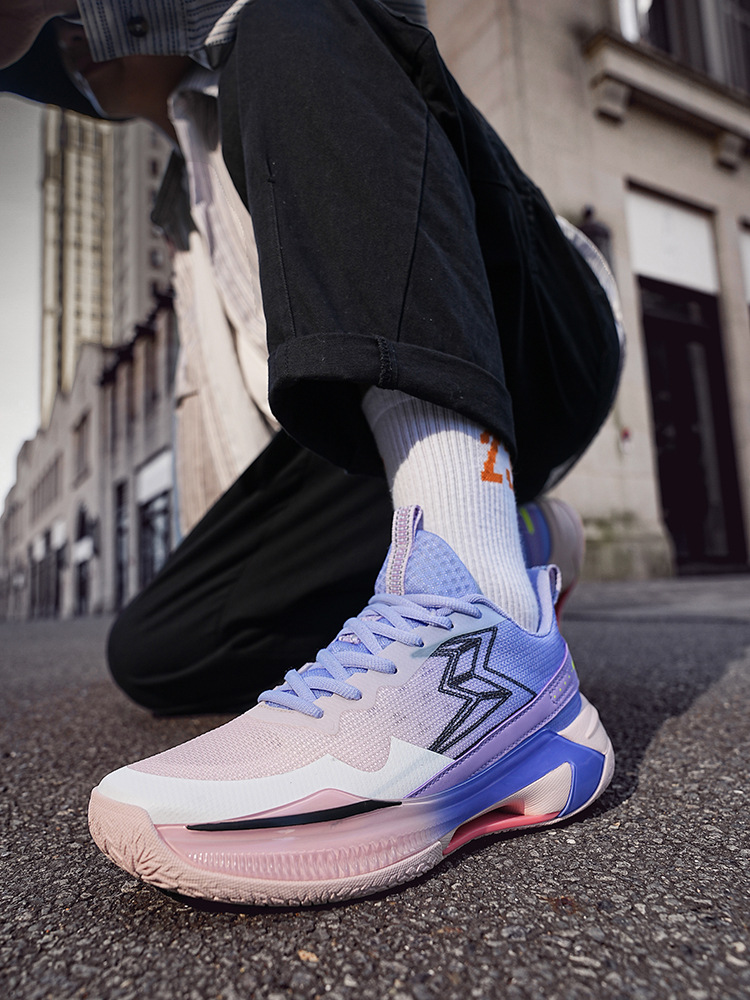 Cross-border BG5.0 zapatos de hombre piso de concreto de baloncesto de combate real zapatos de deporte de estudiantes de secundaria con absorción de impactos correr casual de corte bajo image 4