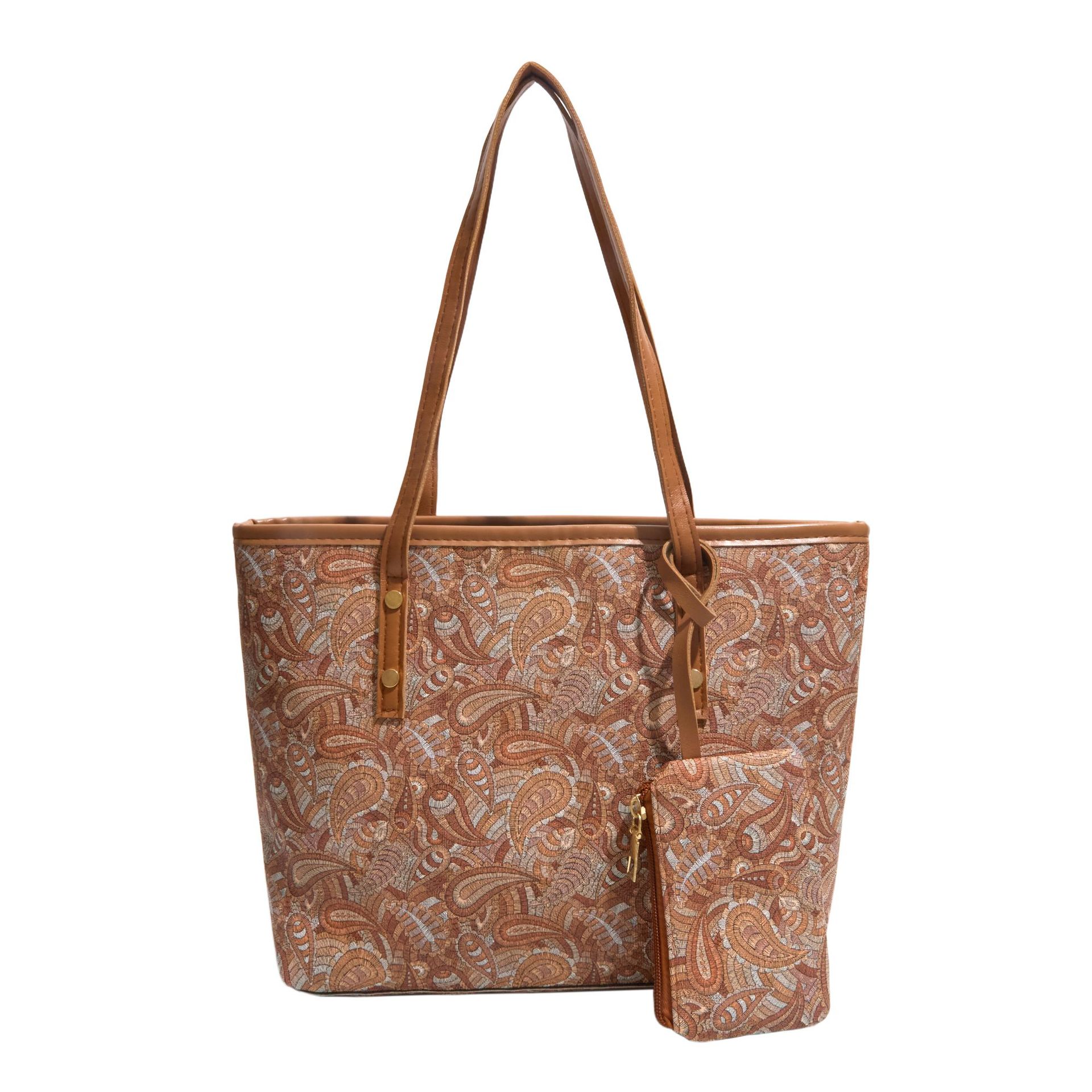 Bolso de venta caliente 2026 nuevo retrógrado impresión bolso especial de mujer gran capacidad de viaje bolso de hombro bolso de mano de alta calidad